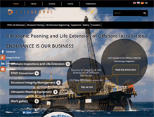 Tablet Screenshot of lets-global.com